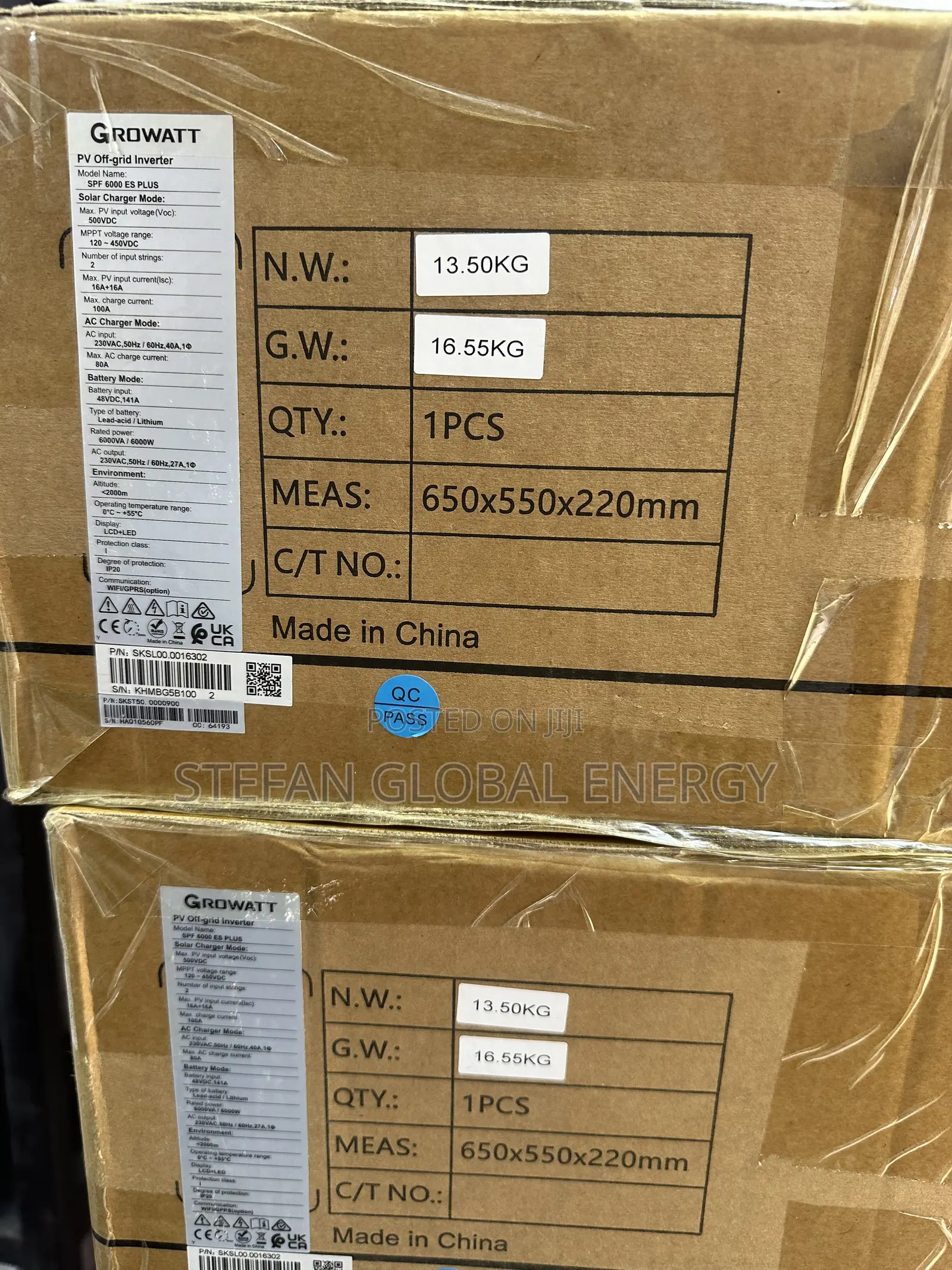 6kva Growatt .48v Hybrid Inverter