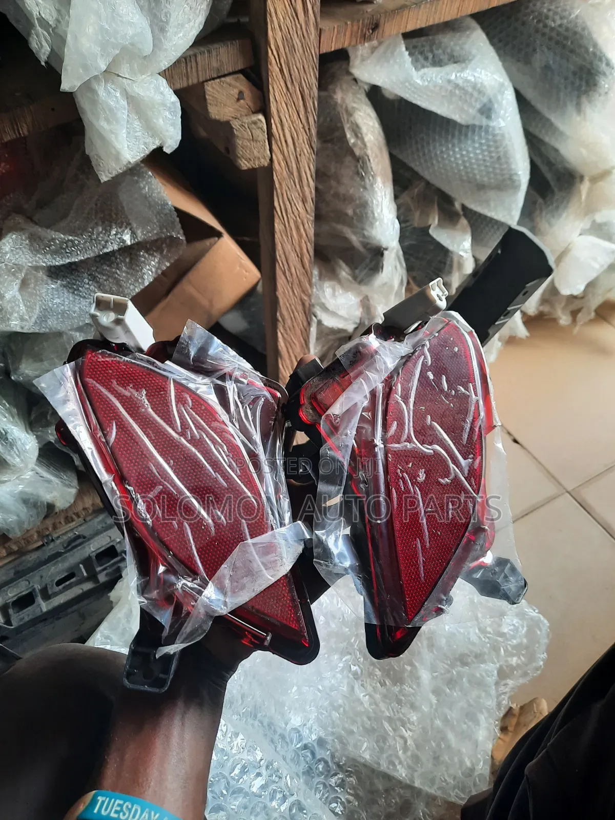 Reflector Back Bumper Highlander 2020 2021 2022