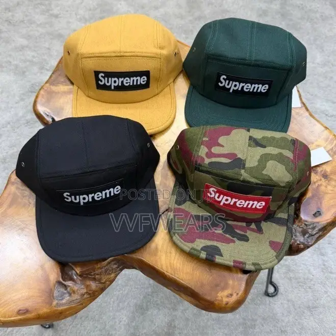 Green Supreme 5 Panel Cap