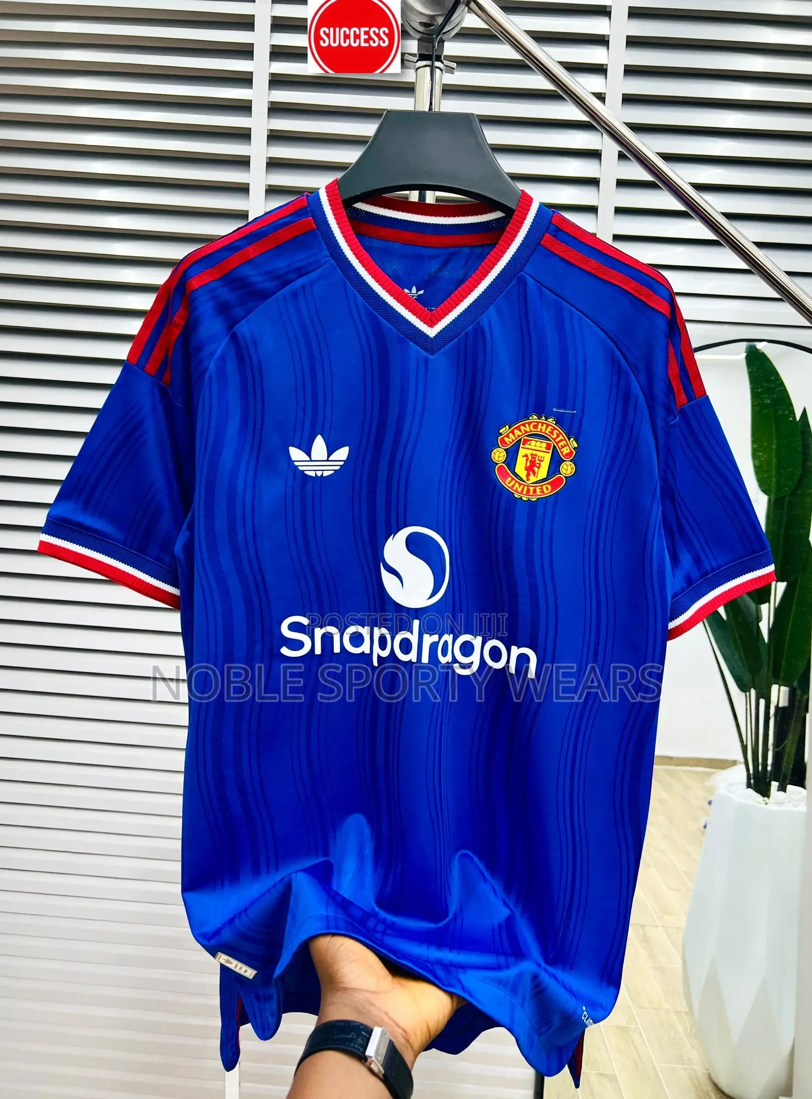 Manchester United Home, Away and Third Kit Jersey