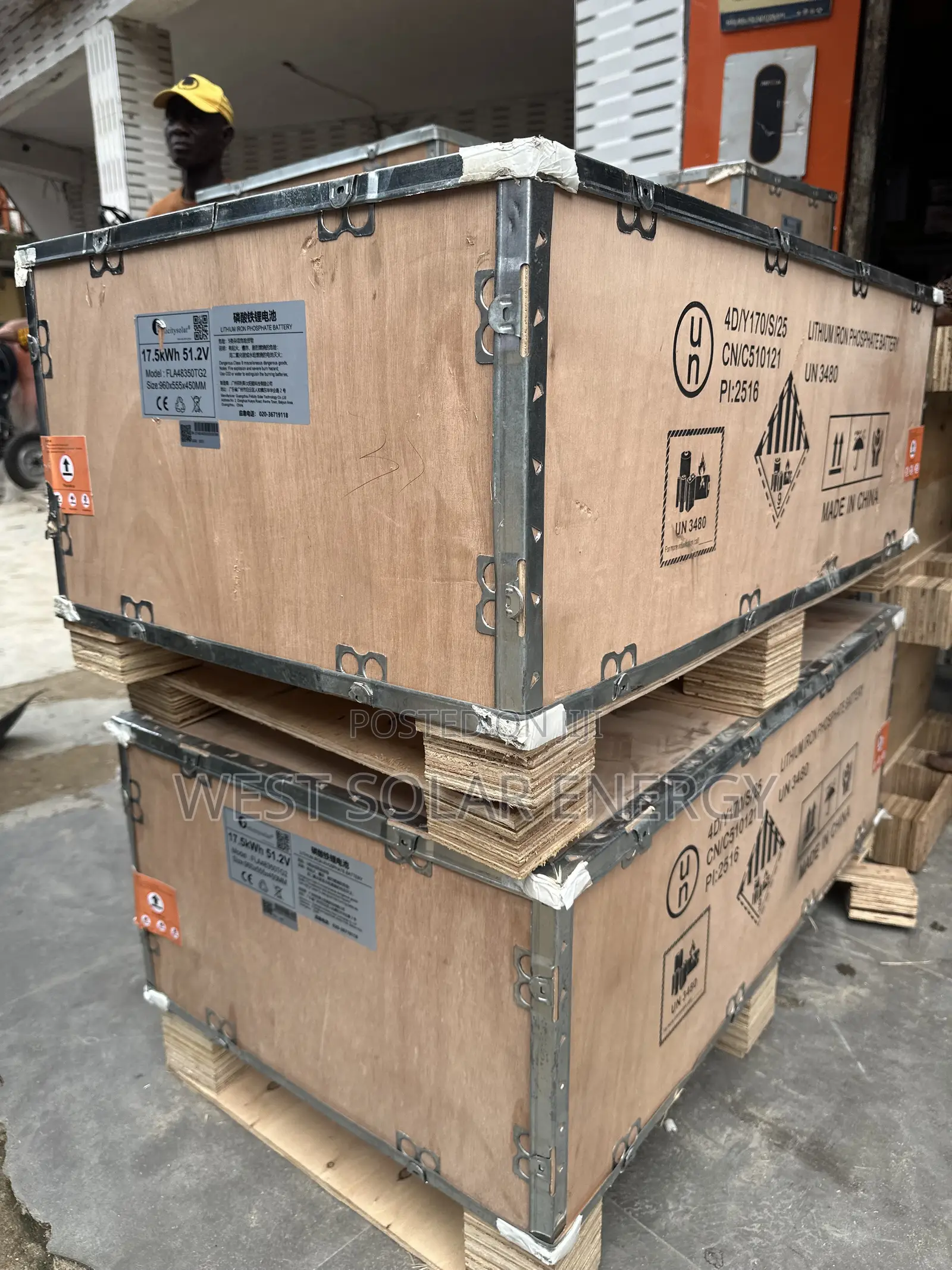 17.5kwh 51.2V Felicity Lithium Ion Battery