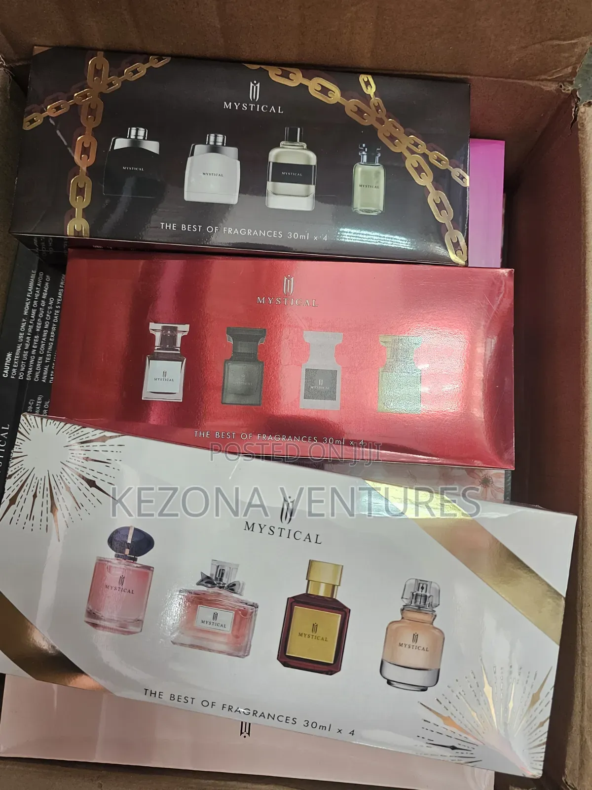 Mystical Set Perfume 4 in One
