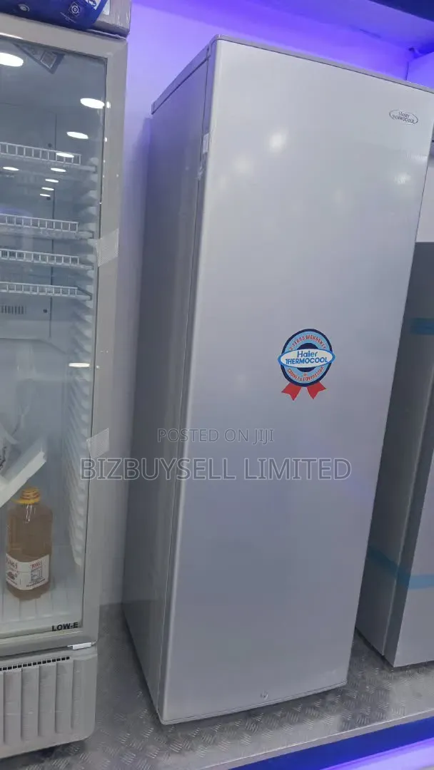 250L Haier Thermocool Upright Freezer, 8 Drawers.
