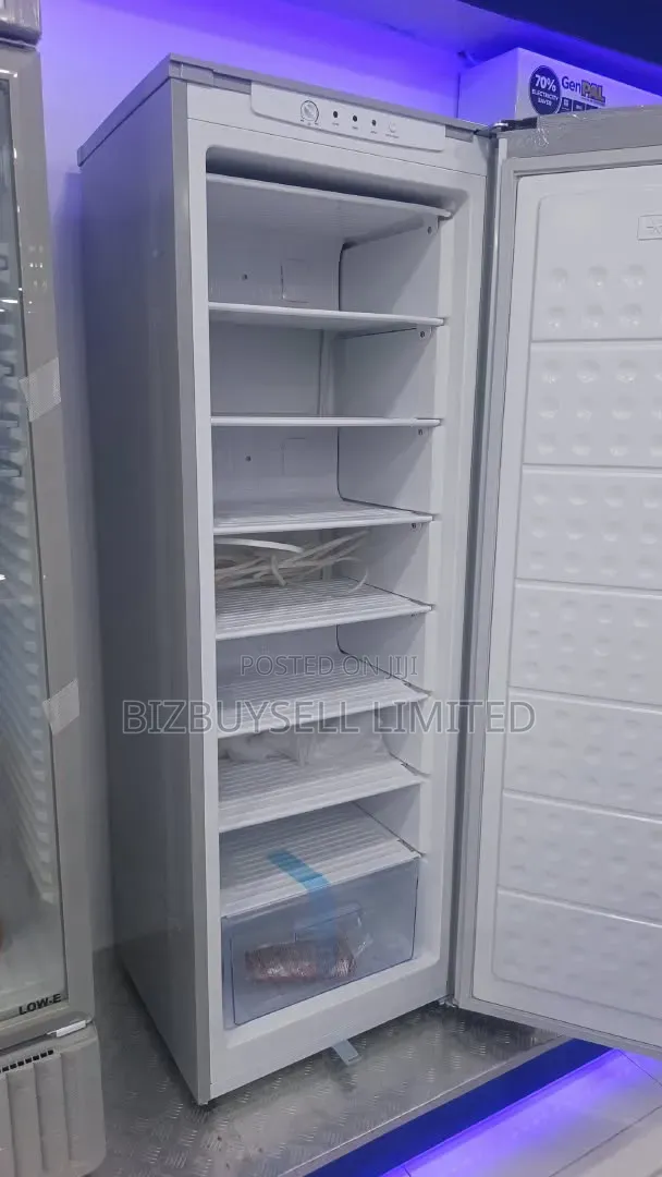 250L Haier Thermocool Upright Freezer, 8 Drawers.