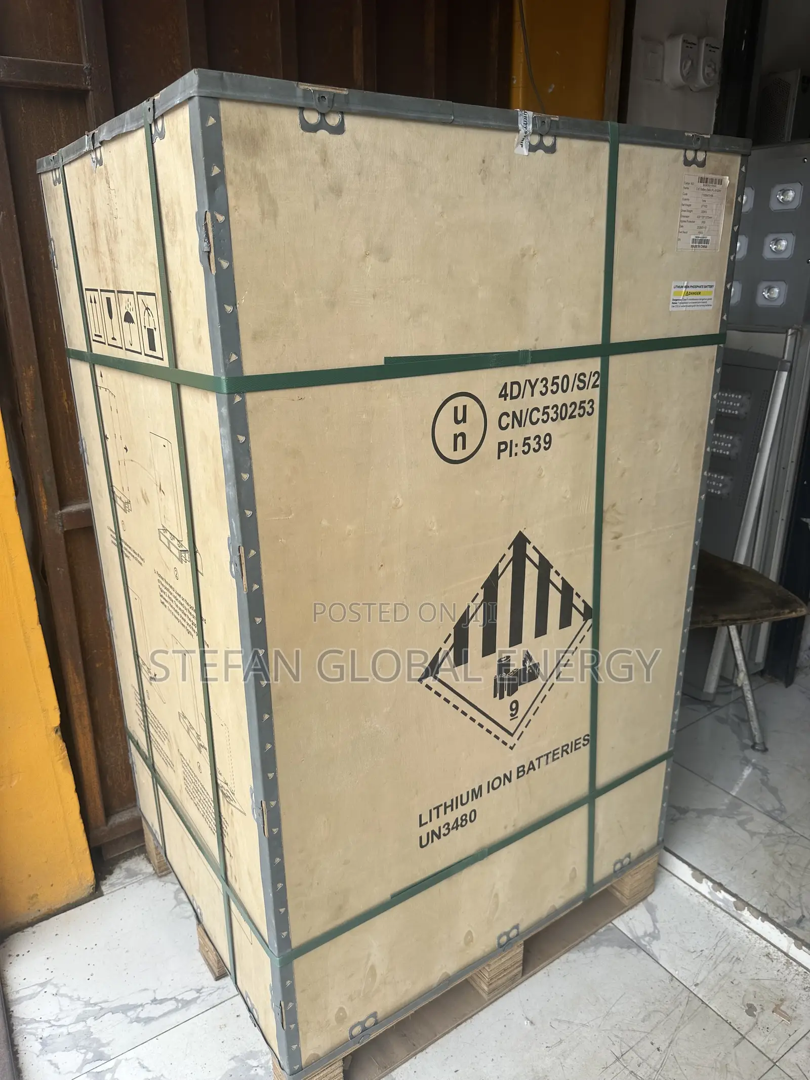 32kwh .51.2v Itel Littium Battery