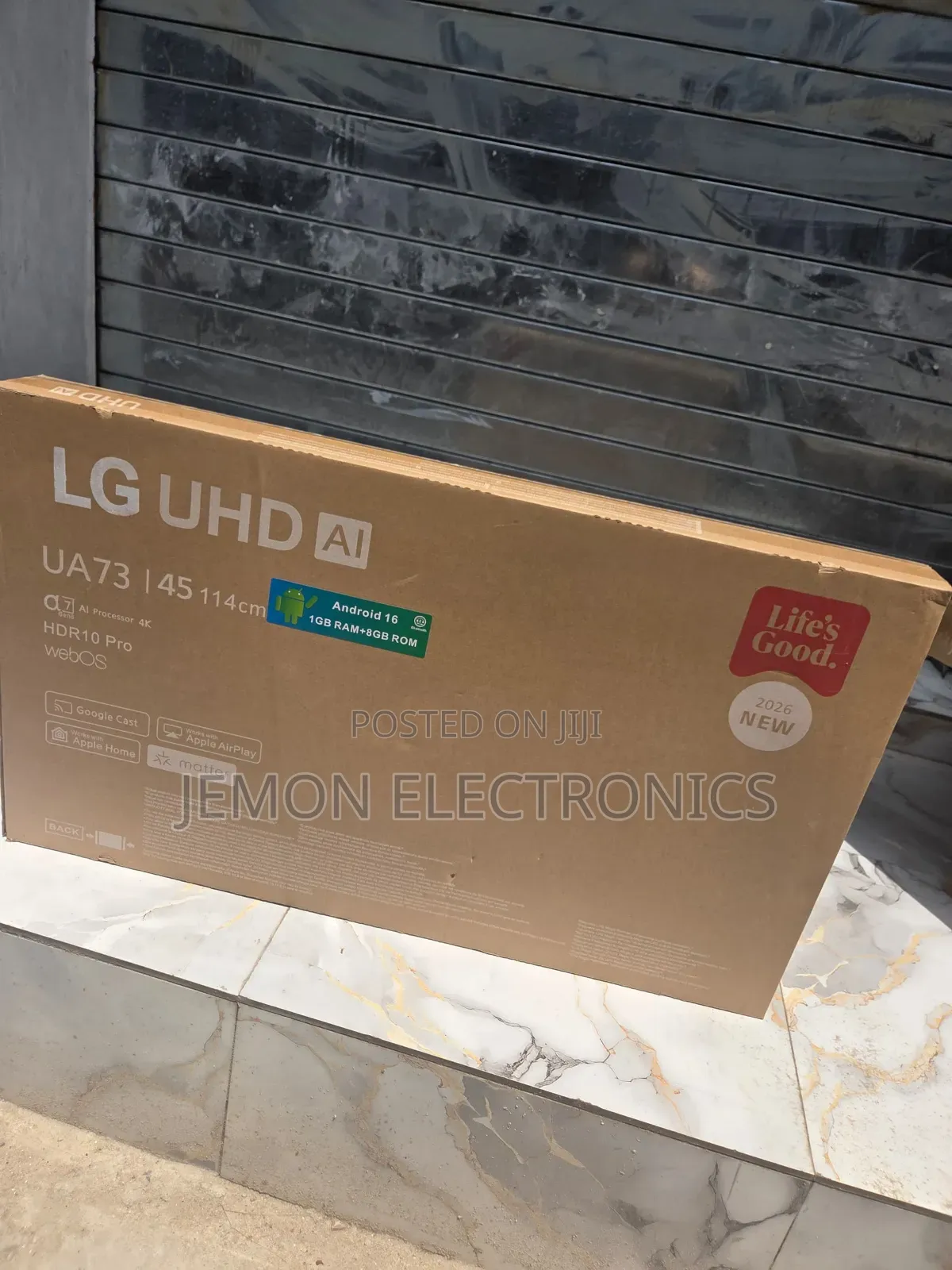 LG 45-Inch Smart TV UA73 – Smart Entertainment at Its Best