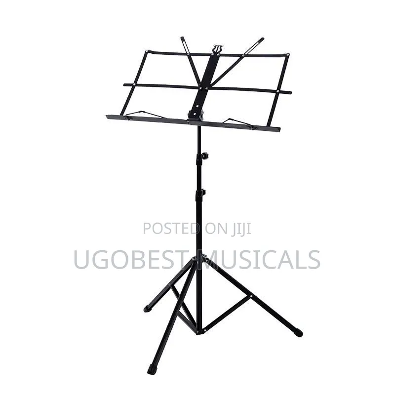 Adjustable Sheet Music Stand With Carrying Bag and Page Holder