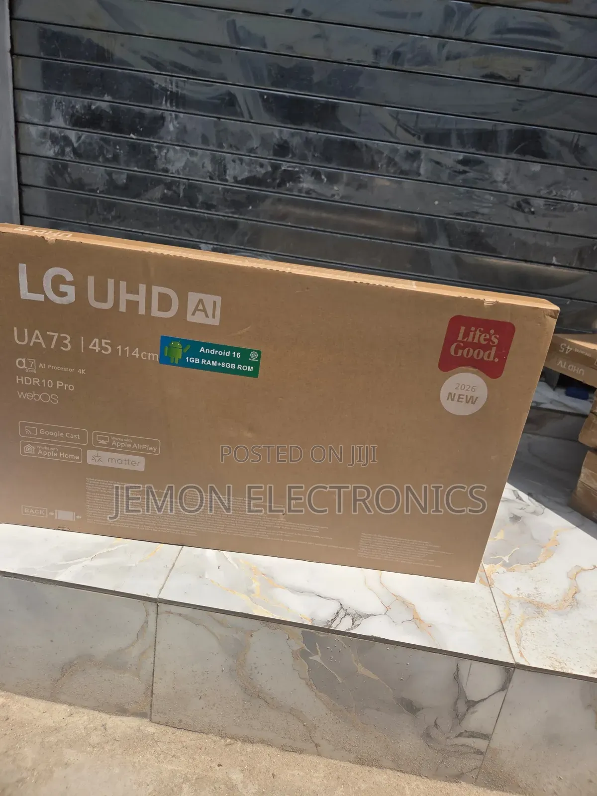 LG UA73 45-Inch Smart TV – Stunning Picture & Smart Features