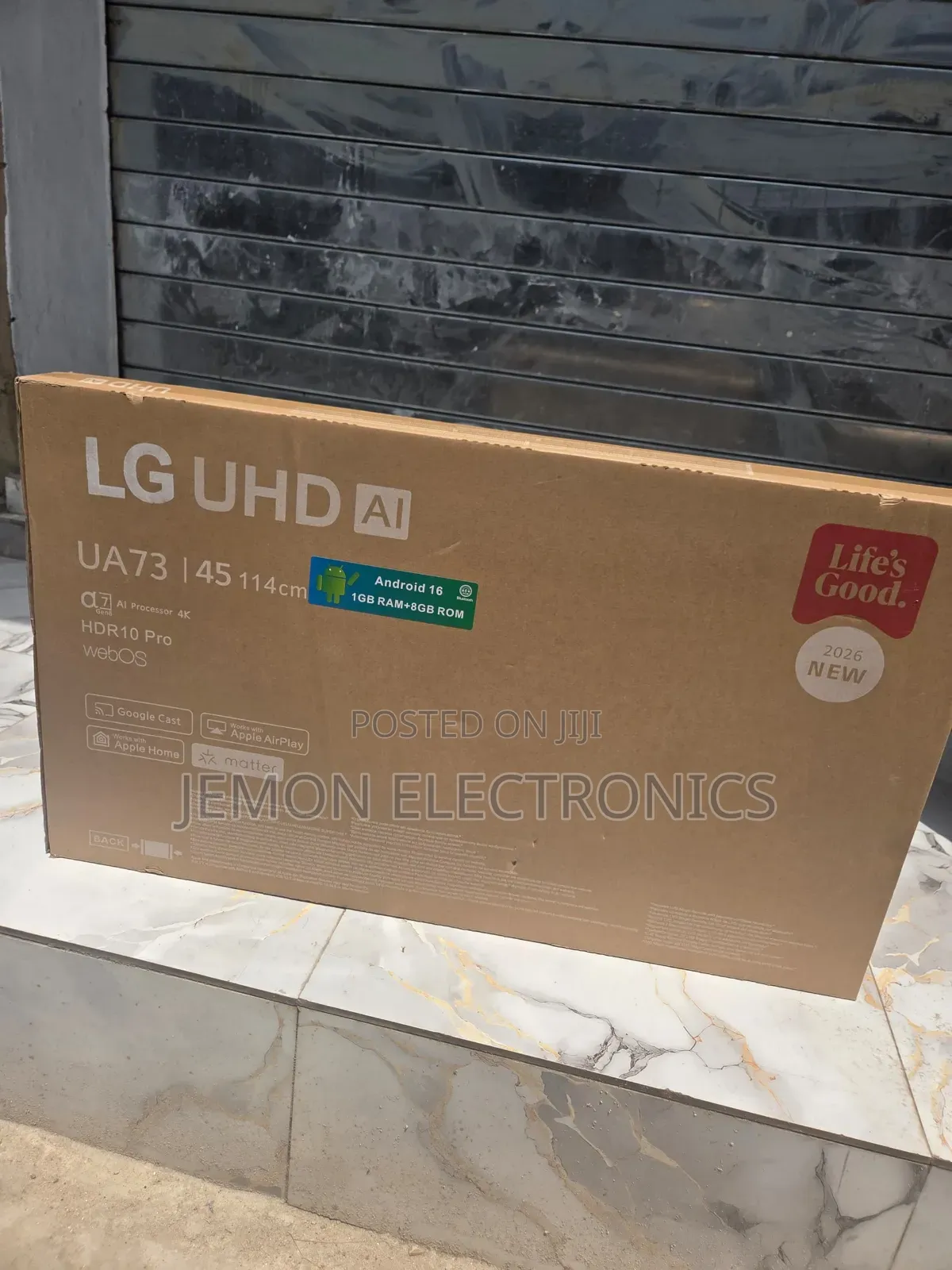 45-Inch LG Smart TV UA73 – Upgrade Your Home Entertainment
