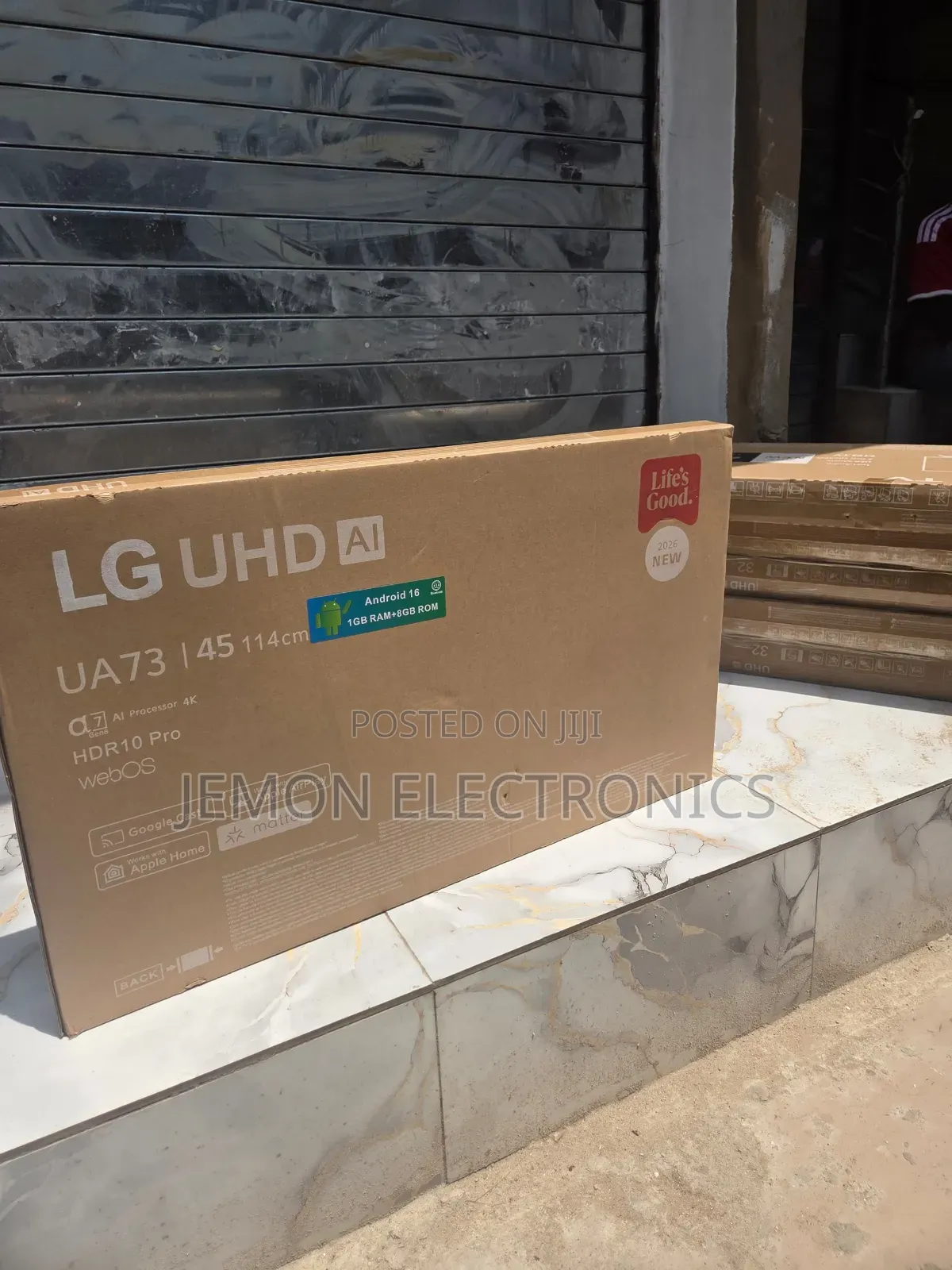 LG UA73 45-Inch Smart Television – Modern & Stylish