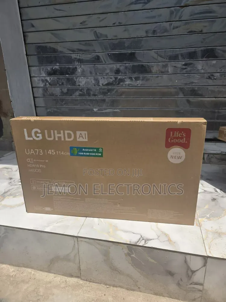 45-Inch LG UA73 Smart TV – Big Screen, Smart Experience