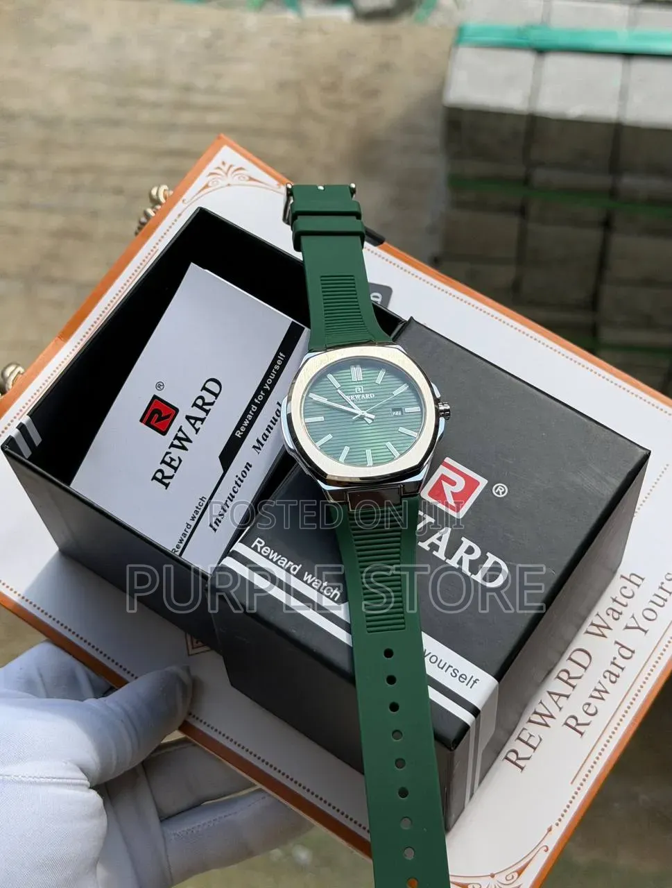 RewardVip Rubber Strap Watches