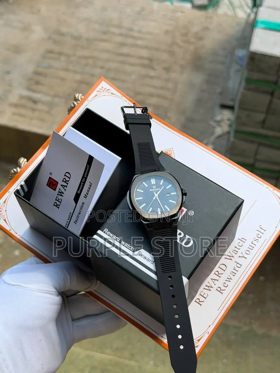 RewardVip Rubber Strap Watches