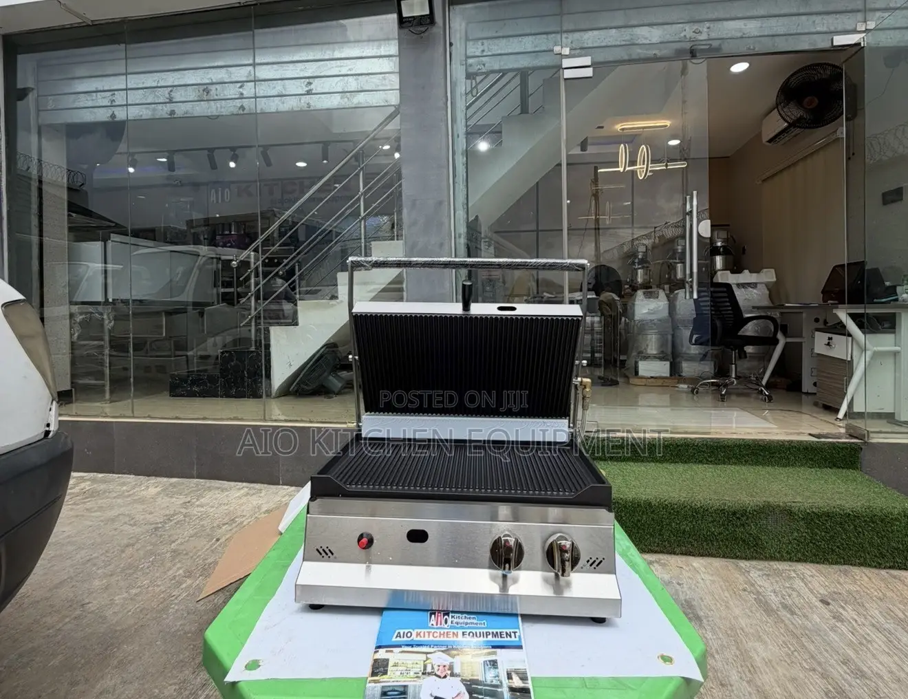 Gas Contact Grill Single Head