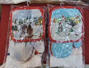 Christmas Oven Glove Set