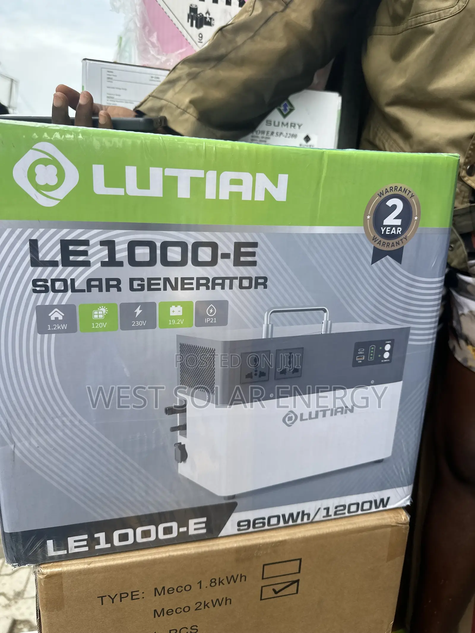 Lutian 960kwh 1200W Solar Generator