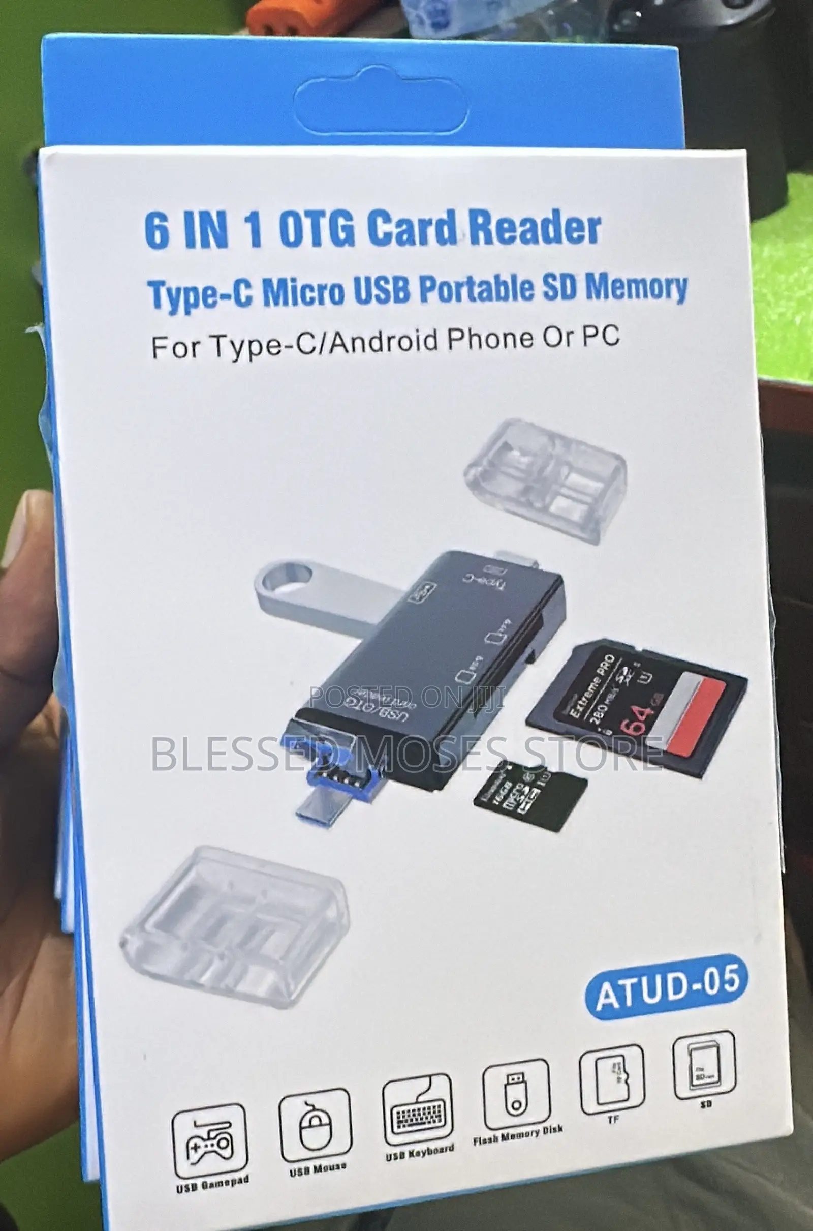6 in 1 OTG Card Reader