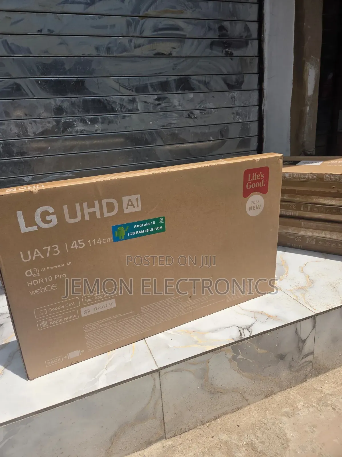 45" LG UA73 Smart TV – Bring Entertainment to Life