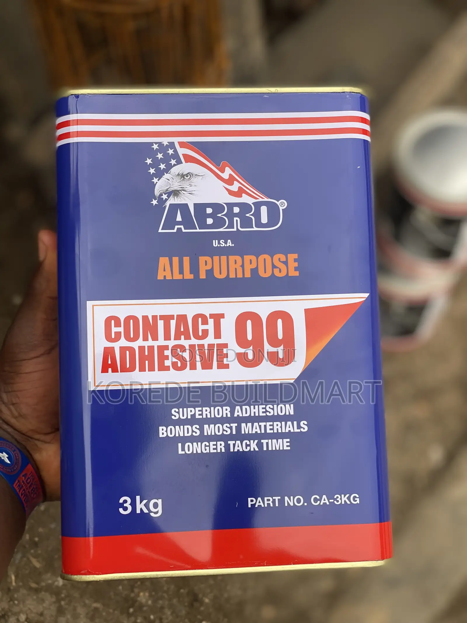 3kg Abro All Purpose Contact Adhesive