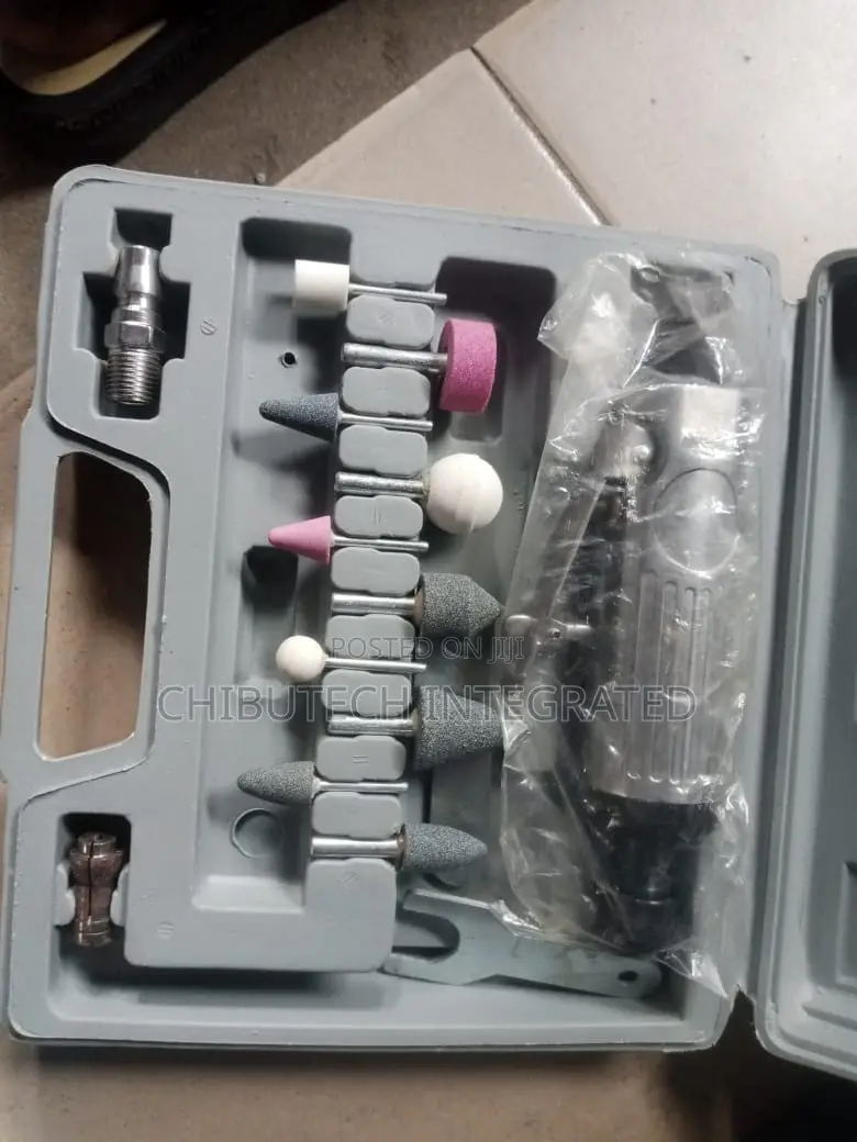 16-Piece Pneumatic Air Die Grinder / Polishing Kit