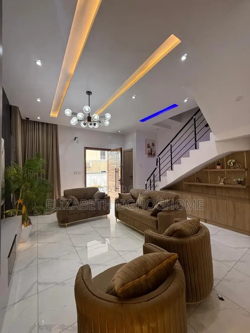 Furnished 3bdrm Duplex in Ikota for rent