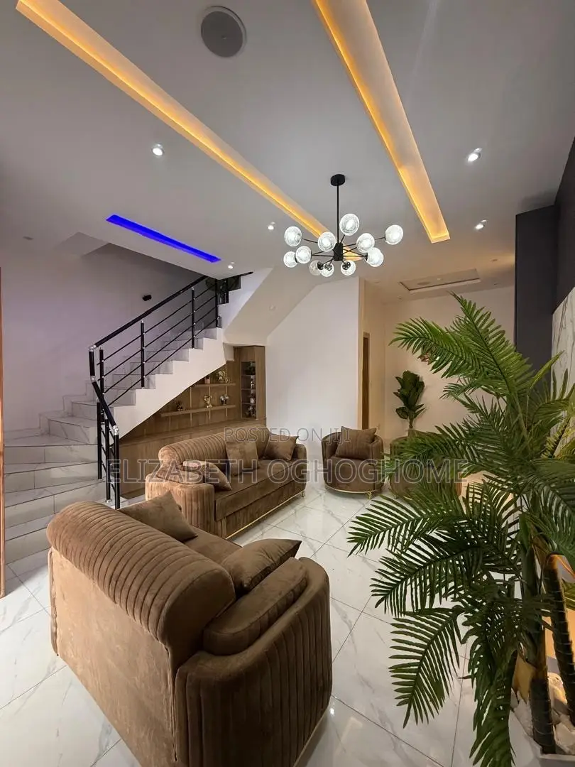 Furnished 3bdrm Duplex in Ikota for rent