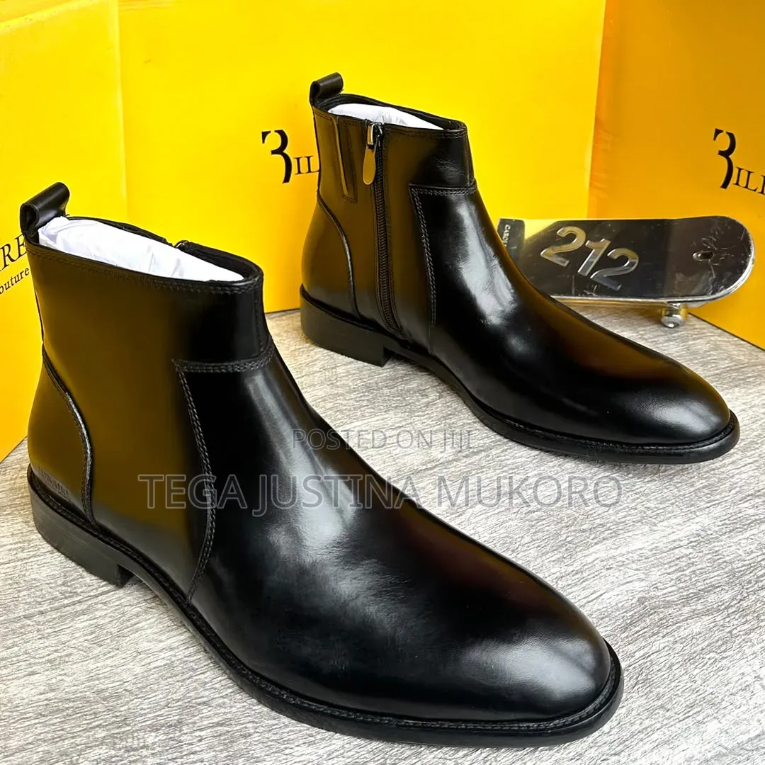 Luxury Billionaire Men's Ankle Boots