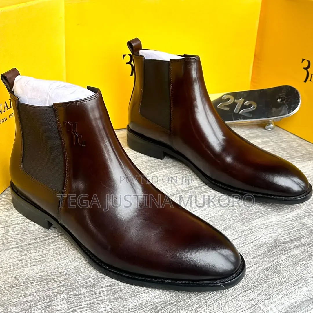 Luxury Billionaire Men's Ankle Boots