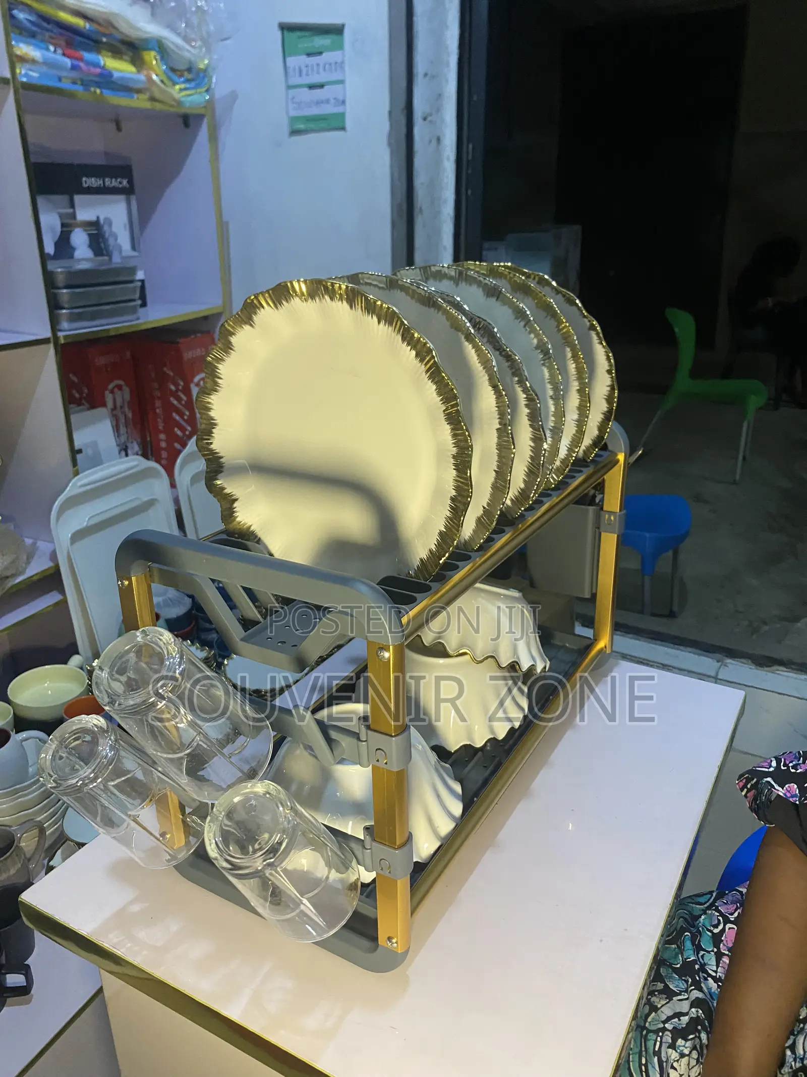 2 Layer Plate Rack