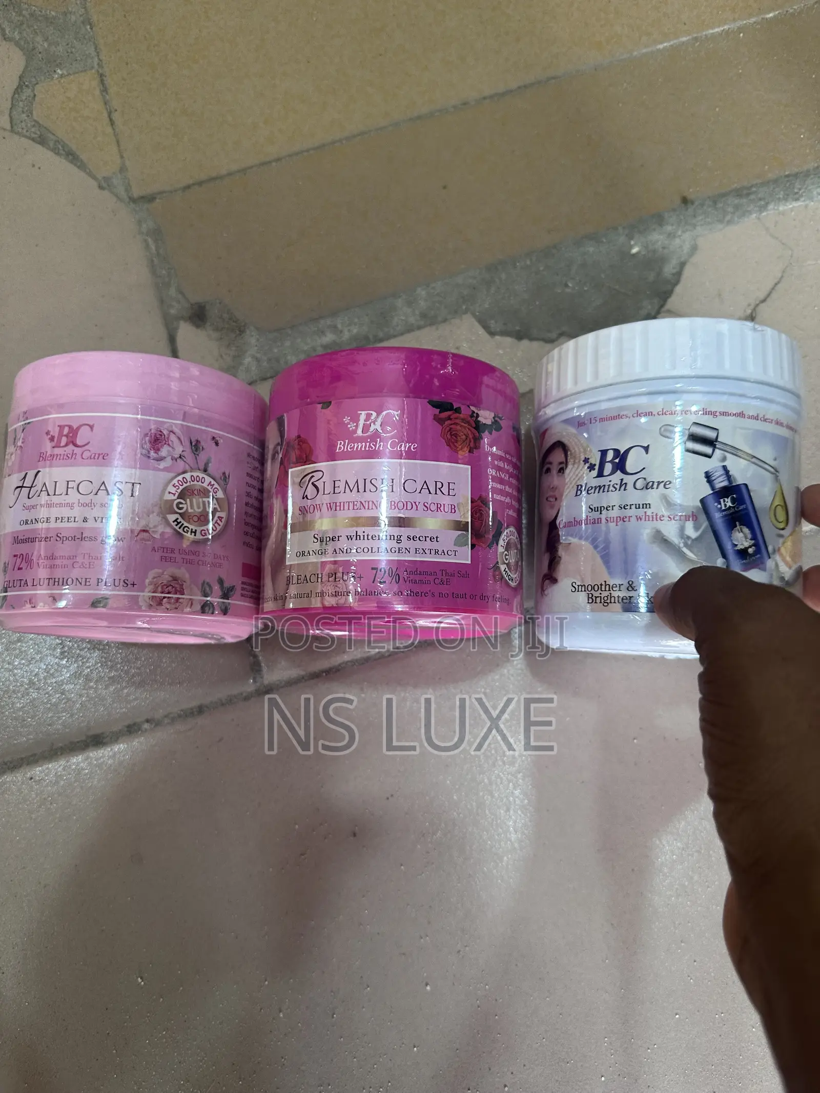 Blemish Care Body Scrub