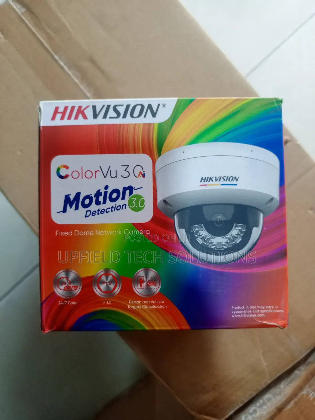 4MP Dome ColorVu IP Camera (Two-Way Audio)