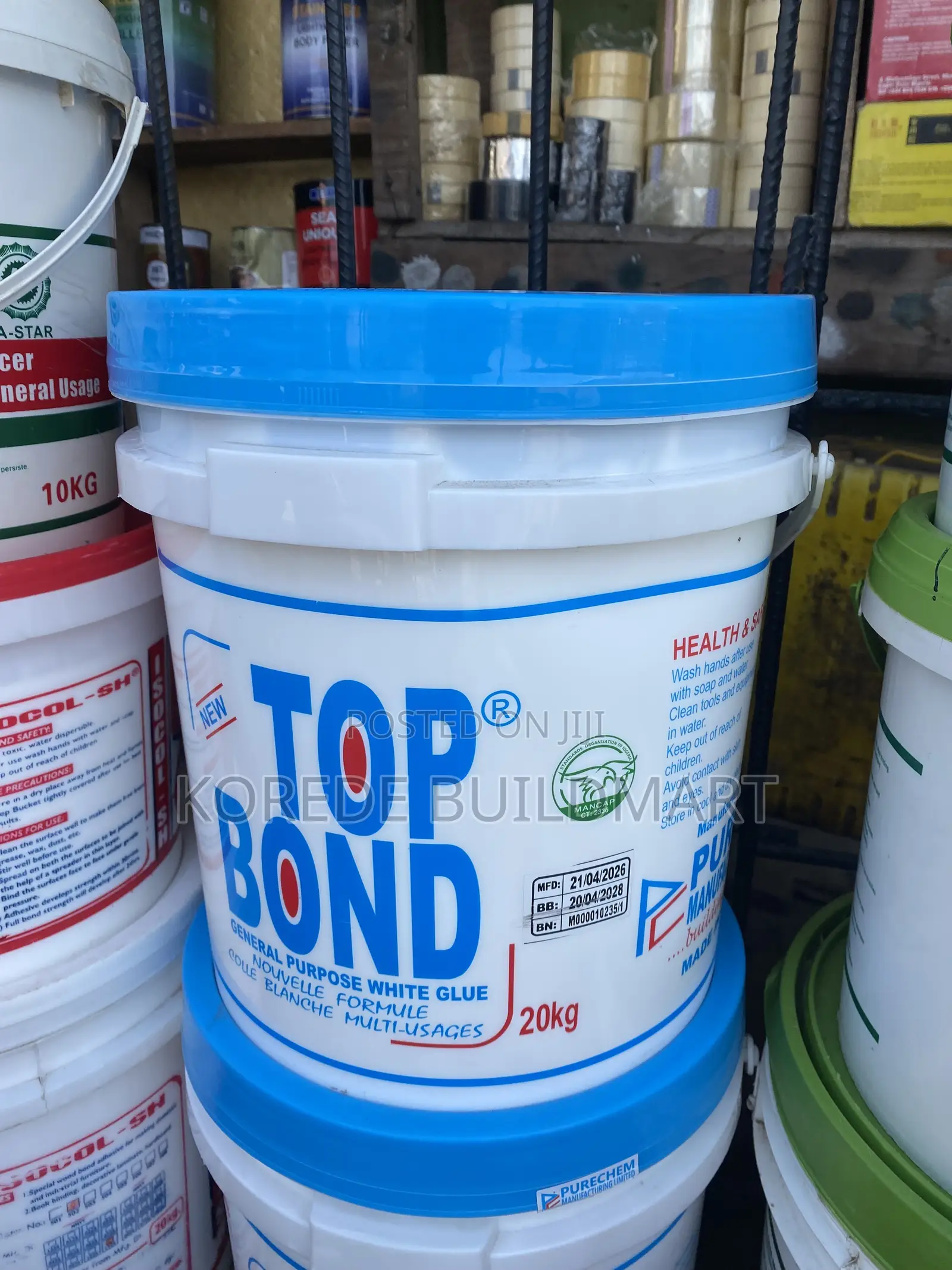 20L Top Bond