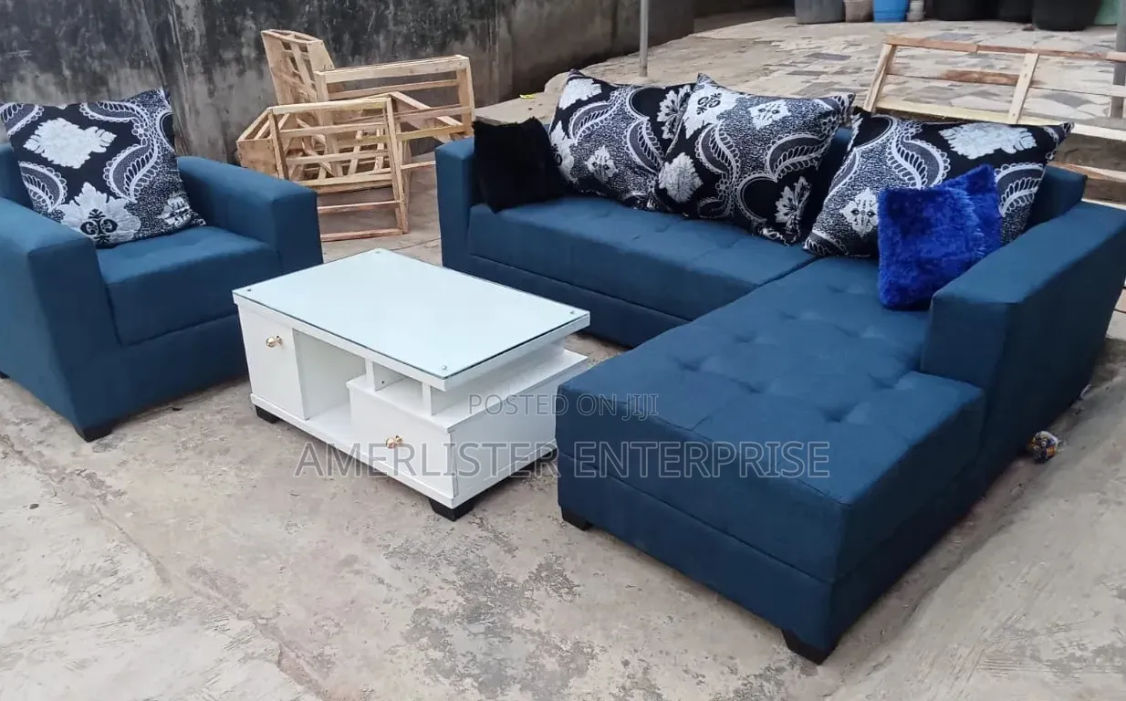 Localy Made L Shape Sofa With Table