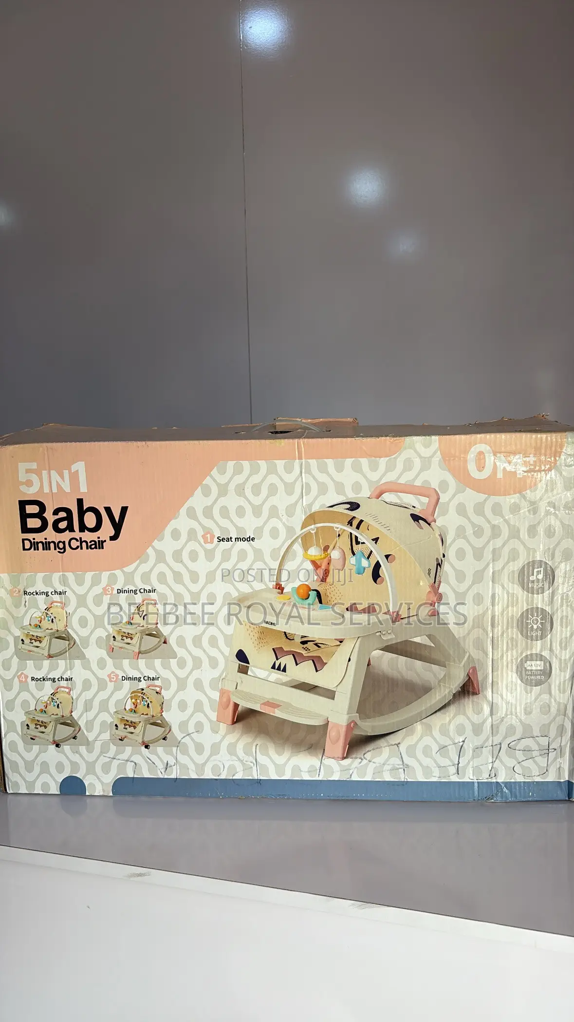 5 in 1 Baby Dinning Chair