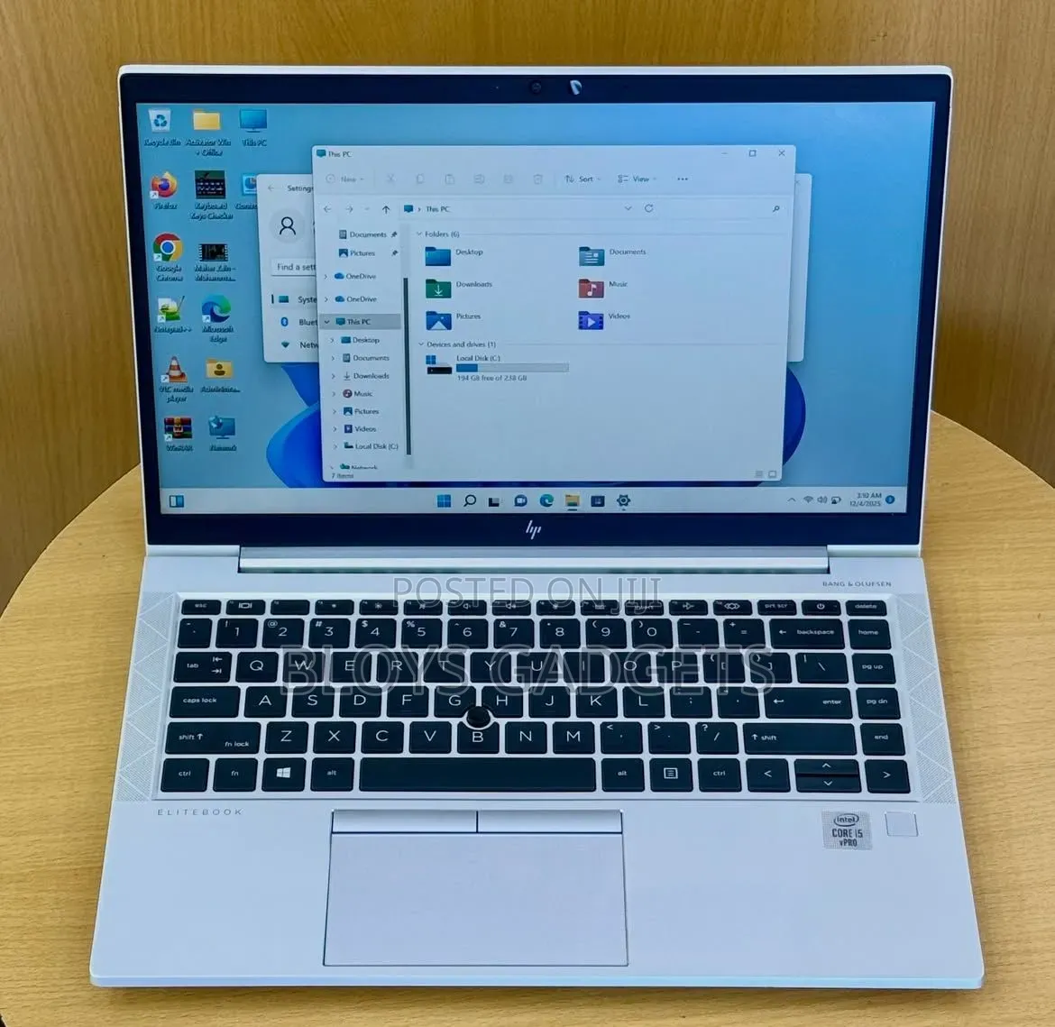 Laptop HP EliteBook 840 G7 8GB Intel Core i5 SSD 256GB