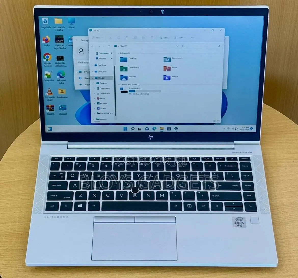 Laptop HP EliteBook 840 G7 8GB Intel Core i5 SSD 256GB