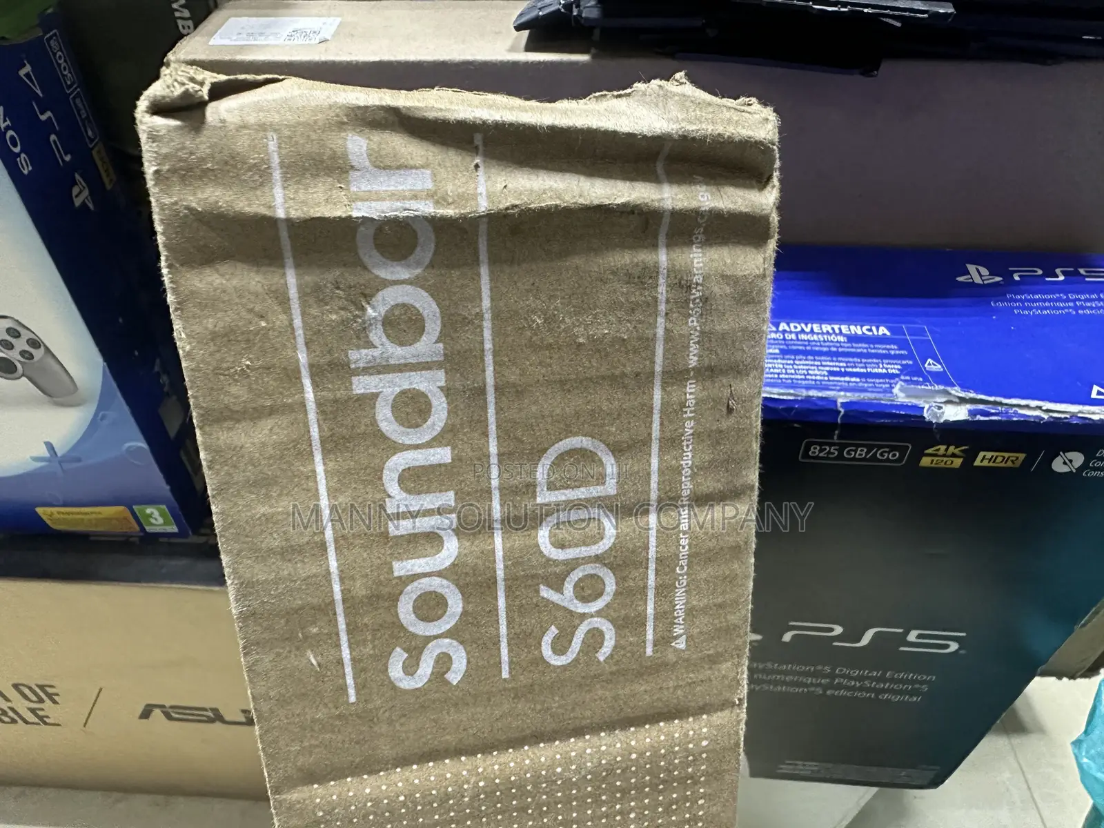 Samsung S60d 5.0 Channel Soundbar With Dolby Atmos Wireless Audio,