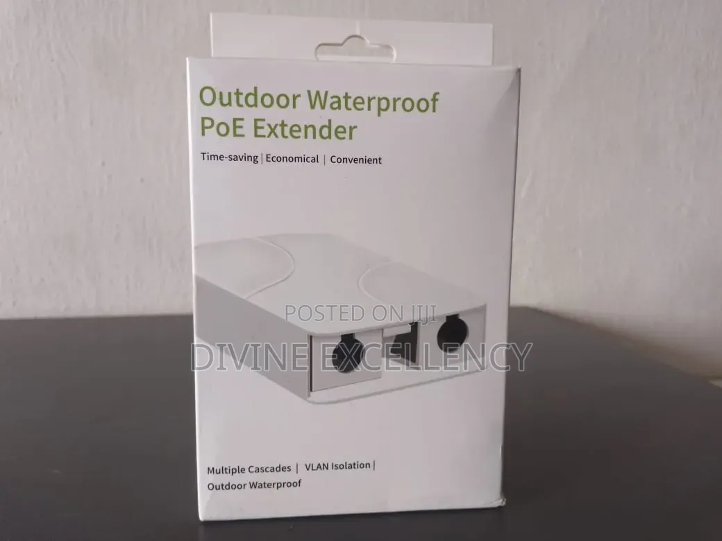 1 to 1 Outdoor Gigabit Poe Extender / Repeater 10/100/1000