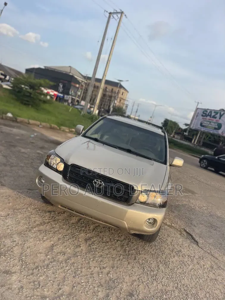 Toyota Highlander 2007 Gold
