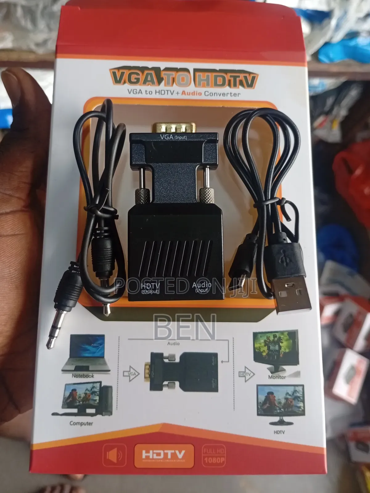 VGA to HDMI With Audio Adapter