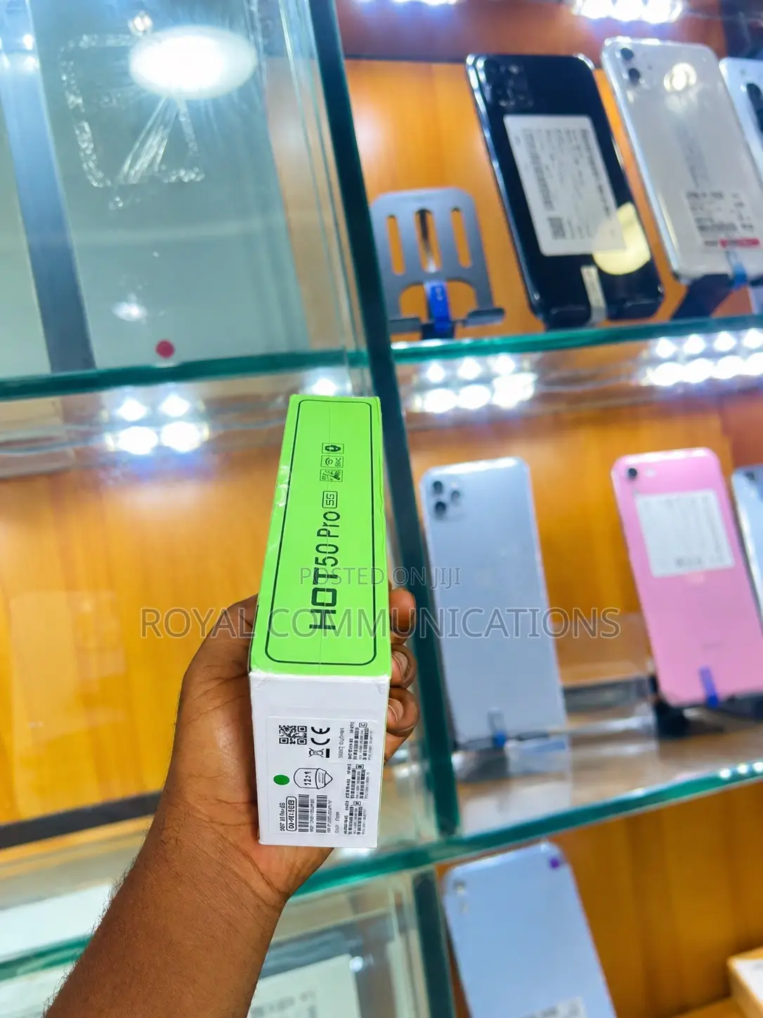 New Infinix Hot 50 Pro 256 GB Black