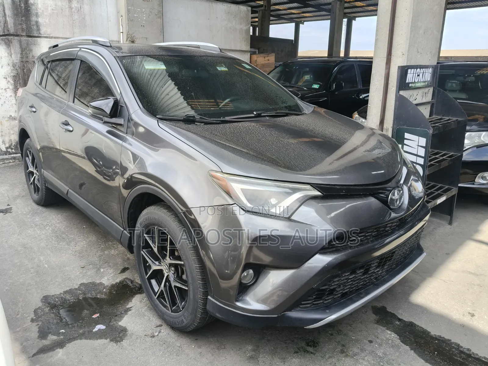 Toyota RAV4 SE FWD (2.5L 4cyl 6A) 2017 Gray