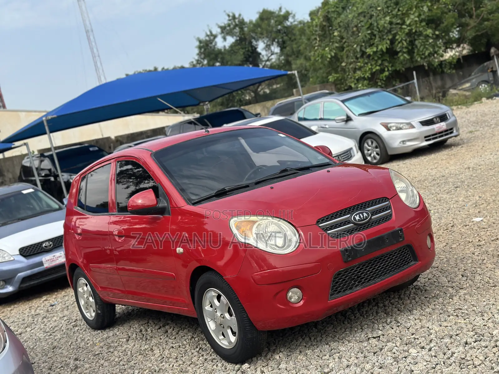 Kia Morning 2009 Red