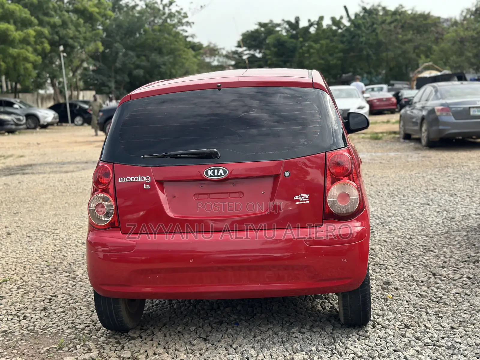 Kia Morning 2009 Red