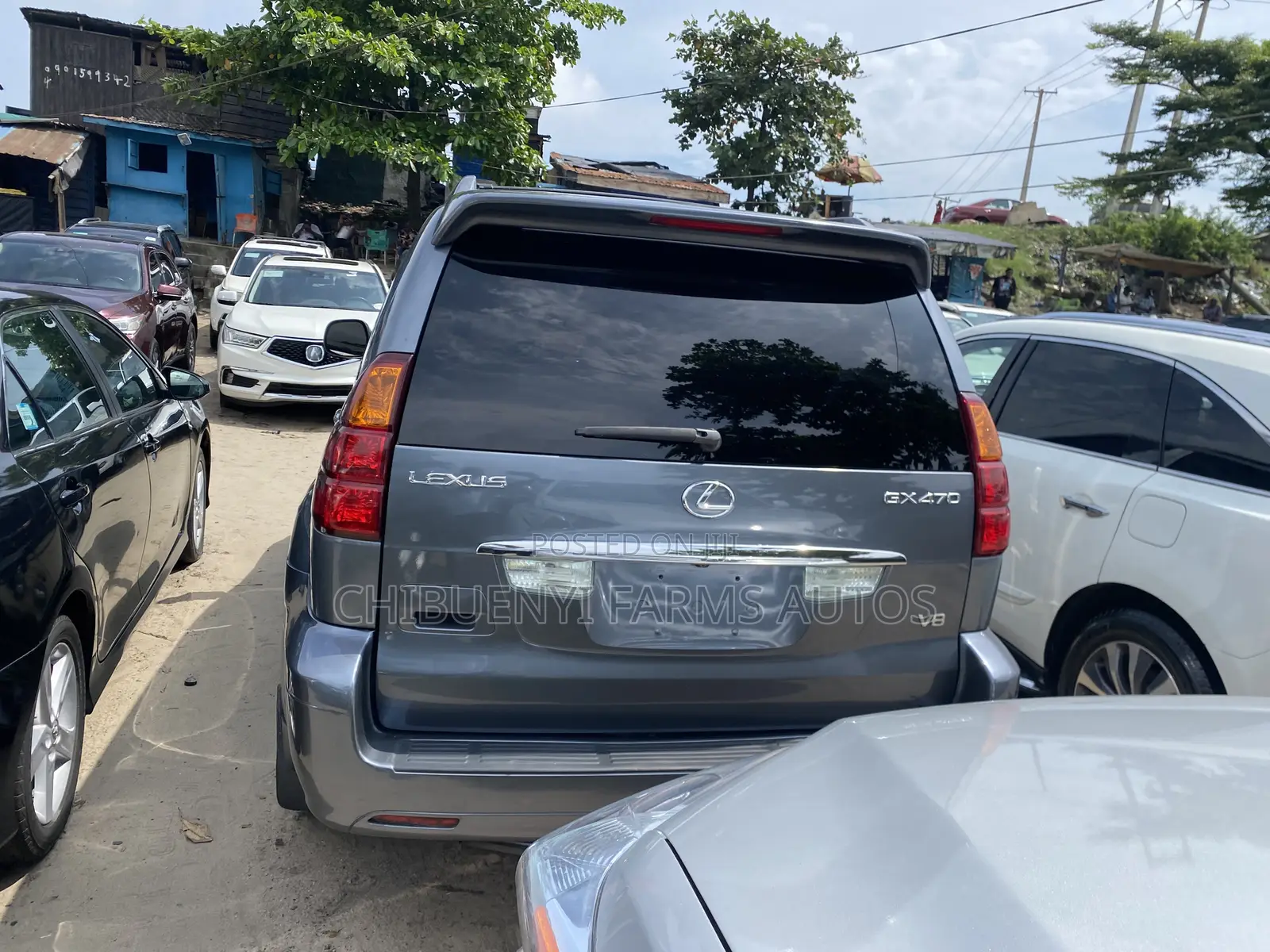 Lexus GX 470 Sport Utility 2006 Gray