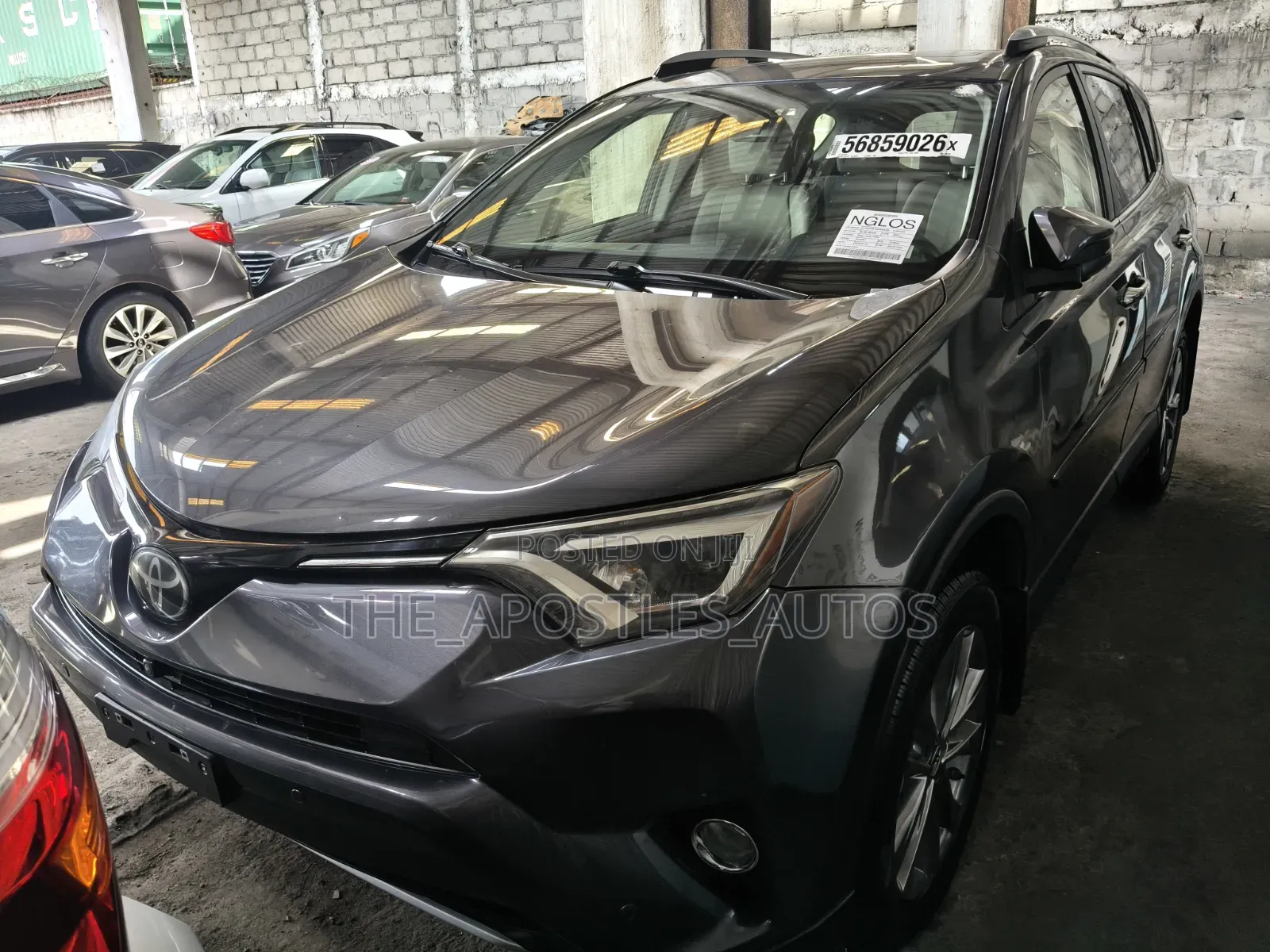 Toyota RAV4 Limited 4dr SUV AWD (2.5L 4cyl 6A) 2018 Gray