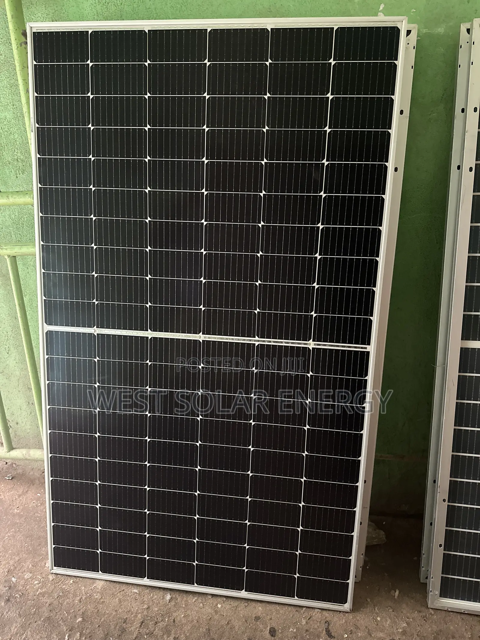 420W 120Cells Jinko Bifacial Half Cut Panel
