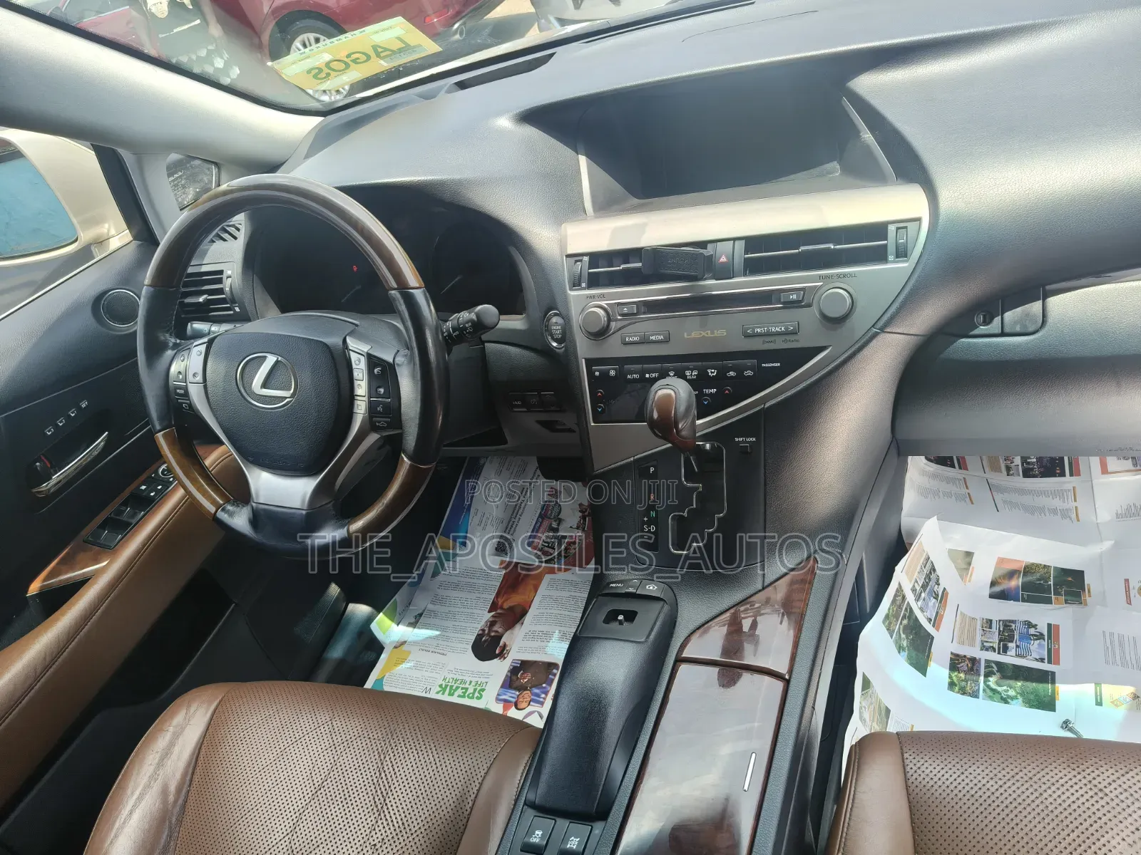 Lexus RX 350 AWD 2013 Gold