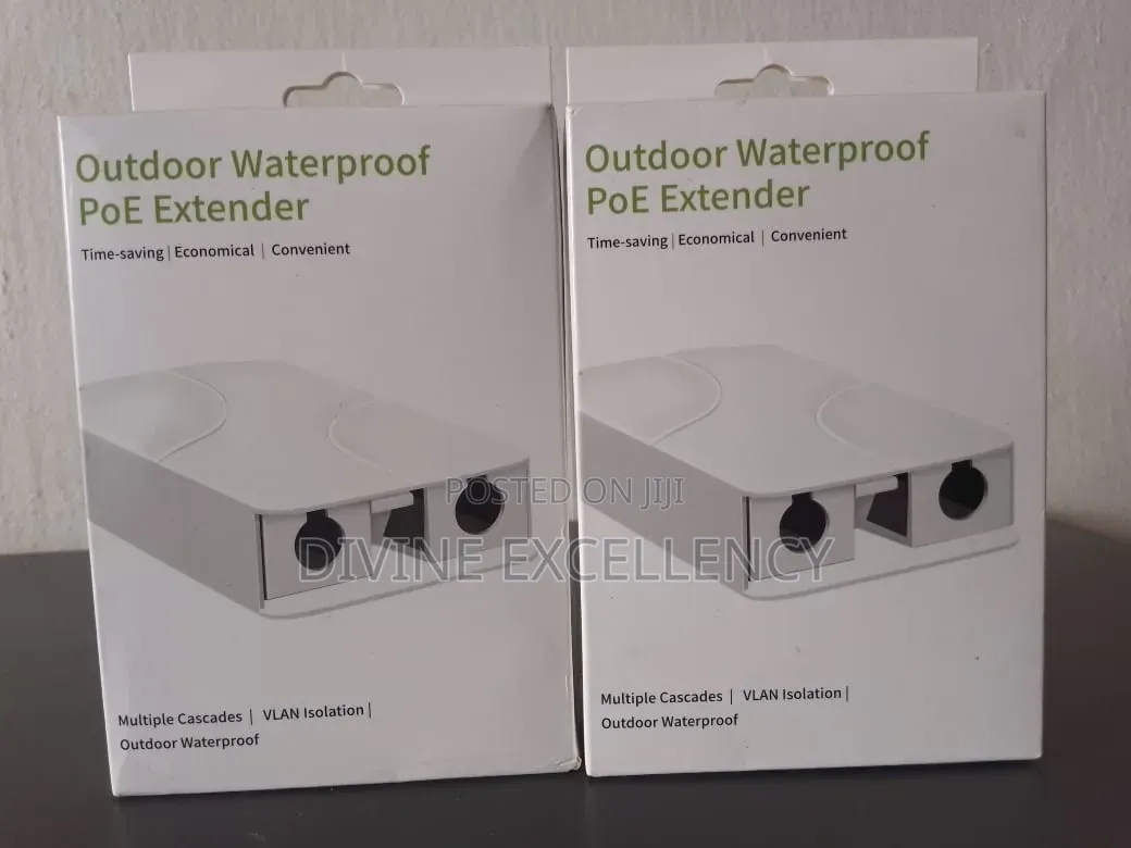 1 to 1 Outdoor Gigabit Poe Extender / Repeater 10/100/1000