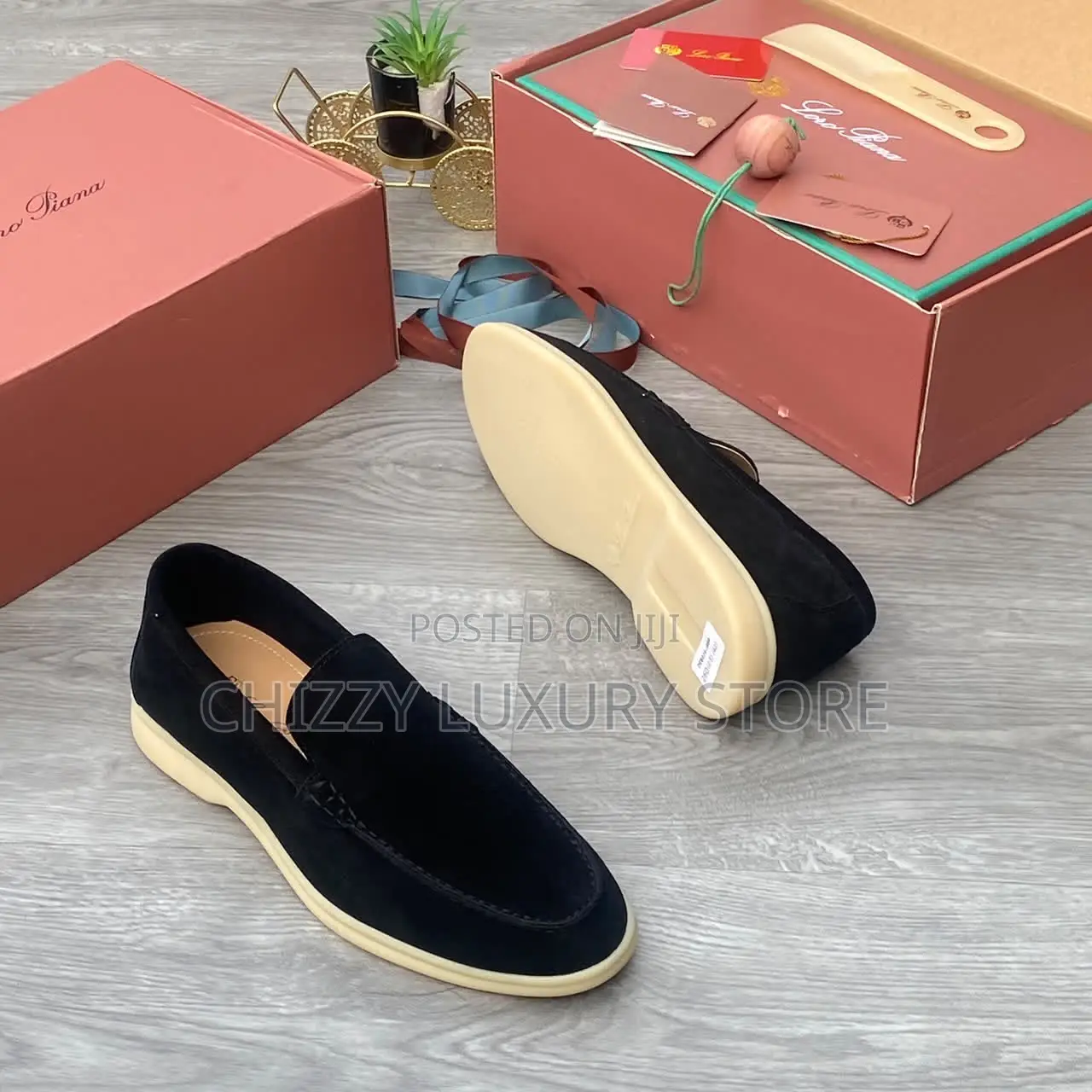 Loro Piana Quality Men Suede Shoe